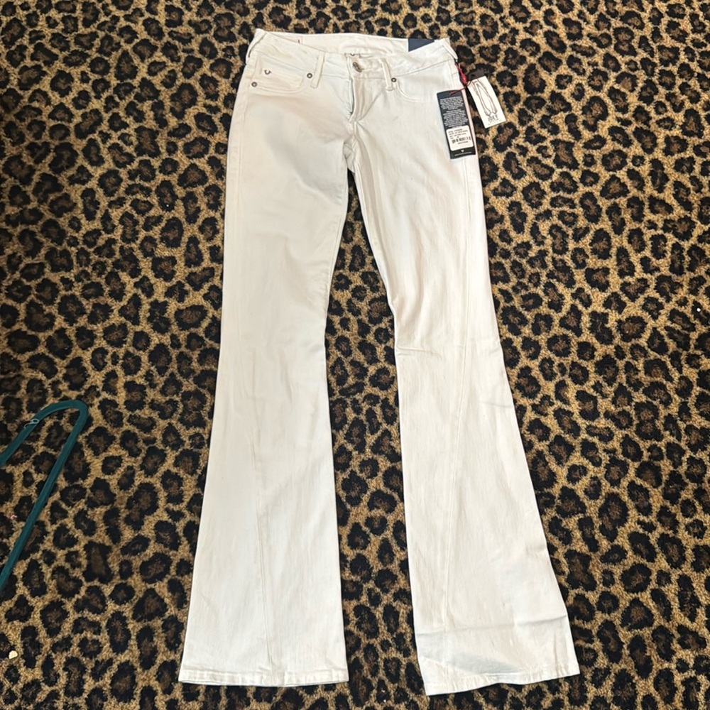 True religion Joey low rise flare jeans 26